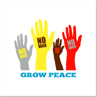 No War Grow Peace Posters and Art